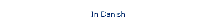 In Danish